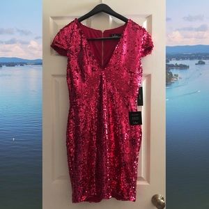NWT Lulu’s Sequin Dress